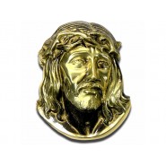 Ježíš s trnovou korunou 19,5 cm, zlatý